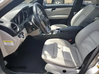 2014 Mercedes-Benz C 250 Sport with VIN WDDGF4HBXER320459, listed as a Copart auction lot 60655285 with 125,954 mi miles and Clean title. Bid and sale history available at DreamBid. Image 7.