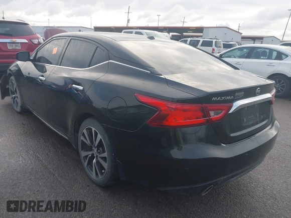 2016 Nissan Maxima SV with VIN 1N4AA6AP2GC409289, listed as a IAAI auction lot 41296115 with Not Provided miles and . Bid and sale history available at DreamBid. Image 3.