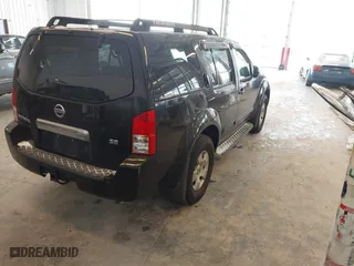 2006 Nissan Pathfinder SE with VIN 5N1AR18U96C609985, listed as a IAAI auction lot 41616319 with 148,456 mi miles. Bid and sale history available at carsss.com. Image 4.