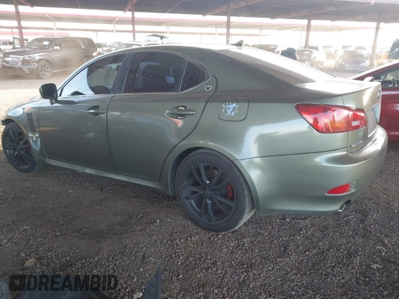 2008 Lexus IS 250 with VIN JTHBK262685051040, listed as a IAAI auction lot 42084314 with 325,739 mi miles. Bid and sale history available at carsss.com. Image 3.