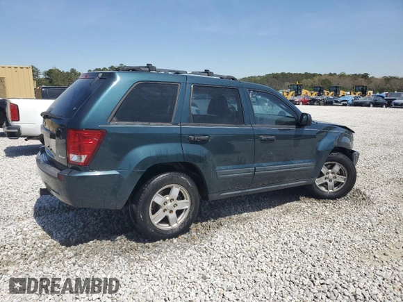 2005 Jeep Grand Cherokee Laredo with VIN 1J4GS48K45C533295, listed as a Copart auction lot 50912835 with 222,440 mi miles and Salvage Title. Bid and sale history available at DreamBid. Image 3.