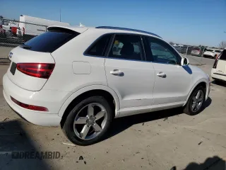 2015 Audi Q3 Premium Plus with VIN WA1BFCFSXFR009708, listed as a Copart auction lot 88982135 with 146,063 mi miles and Clean title. Bid and sale history available at DreamBid. Image 3.