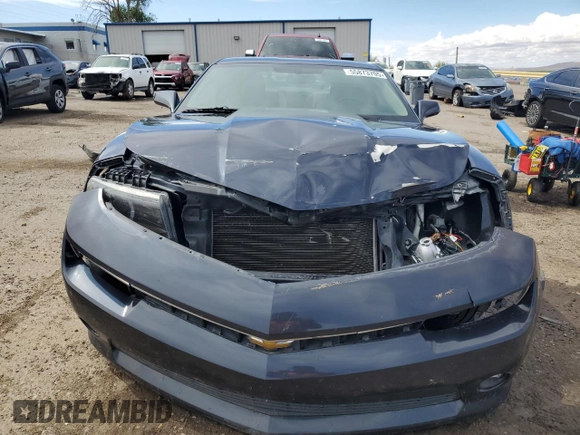 2014 Chevrolet Camaro LT with VIN 2G1FB1E32E9240136, listed as a Copart auction lot 55873705 with 132,153 mi miles and Salvage title. Bid and sale history available at DreamBid. Image 5.