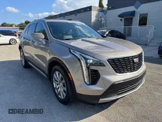 2023 Cadillac XT4 AWD Premium Luxury with VIN 1GYFZDR40PF108407, listed as a Copart auction lot 54799365 with 8,724 mi miles and Non Repairable. Bid and sale history available at carsss.com. Image 4.