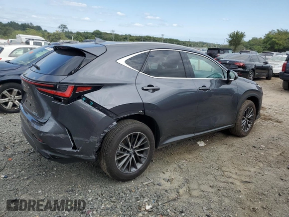 2022 Lexus NX with VIN 2T2GDCAZ9NC002873, listed as a Copart auction lot 70251194 with 31,458 mi miles and Salvage Title. Bid and sale history available at carsss.com. Image 3.