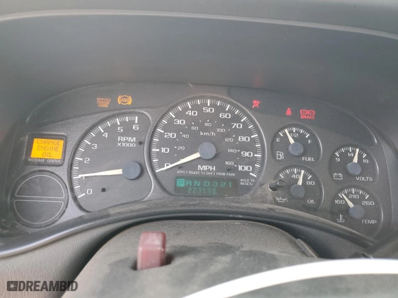 2002 Chevrolet Silverado 1500 LS with VIN 2GCEC19V121342825, listed as a Copart auction lot 82476214 with 223,598 mi miles and Clean Title. Bid and sale history available at carsss.com. Image 9.