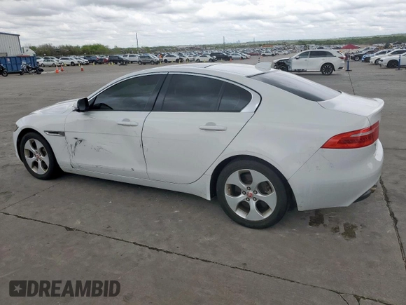 2018 Jaguar XE 25t with VIN SAJAR4FX4JCP31280, listed as a Copart auction lot 50580375 with 125,060 mi miles and Salvage Title. Bid and sale history available at DreamBid. Image 2.