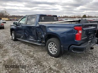 2021 Chevrolet Silverado 1500 RST with VIN 1GCUYEED7MZ273974, listed as a Copart auction lot 81060014 with 102,210 mi miles and Salvage Title. Bid and sale history available at carsss.com. Image 2.