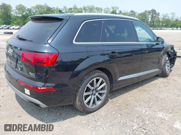 2017 Audi Q7 Premium Plus with VIN WA1LAAF73HD019855, listed as a IAAI auction lot 42449954 with 70,140 mi miles and . Bid and sale history available at DreamBid. Image 4.