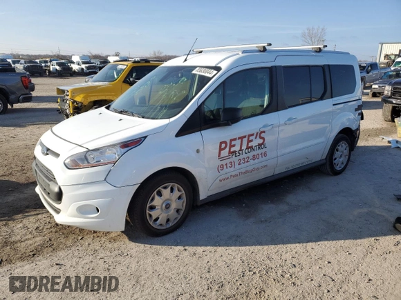 2017 Ford Transit Connect XLT z VIN NM0GE9F75H1332107, wystawiony jako Copart lot #85630044 z przebiegiem 168 841 mil mil oraz Szkoda całkowita • Salvage title. Historia ofert i sprzedaży dostępna na DreamBid. Obrazek 1.