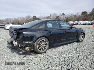 2018 Audi A6 Premium with VIN WAUF8AFC6JN100552, listed as a Copart auction lot 45419255 with 0 mi miles and Salvage Title. Bid and sale history available at carsss.com. Image 3.