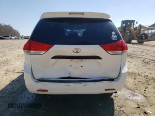 2014 Toyota Sienna L with VIN 5TDZK3DC2ES500950, listed as a Copart auction lot 48524035 with 194,957 mi miles and Salvage Title. Bid and sale history available at carsss.com. Image 6.