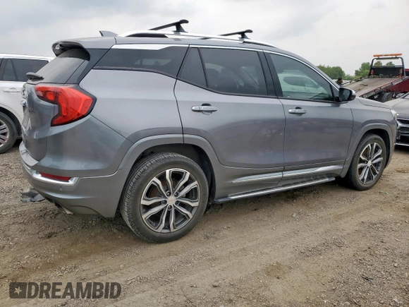 2018 GMC Terrain Denali with VIN 3GKALSEX8JL385166, listed as a Copart auction lot 58078195 with 94,068 mi miles and Salvage title. Bid and sale history available at DreamBid. Image 3.