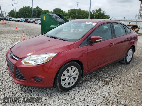 2013 Ford Focus SE with VIN 1FADP3F29DL195078, listed as a Copart auction lot 60838605 with 95,643 mi miles and Salvage title. Bid and sale history available at DreamBid. Image 1.