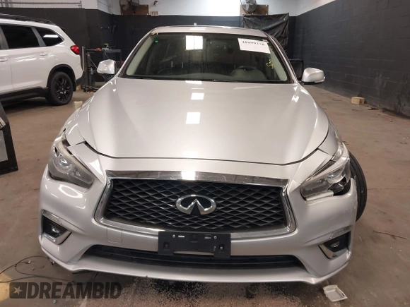 2018 Infiniti Q50 3.0t Luxe with VIN JN1EV7AR1JM430680, listed as a IAAI auction lot 41899270 with Not Provided miles. Bid and sale history available at carsss.com. Image 12.