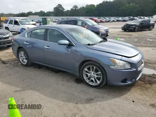 2010 Nissan Maxima SV with VIN 1N4AA5AP8AC865539, listed as a Copart auction lot 55561305 with 83,285 mi miles and Salvage title. Bid and sale history available at DreamBid. Image 4.