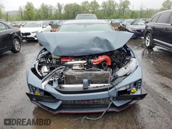 2019 Honda Civic Type R Touring z VIN SHHFK8G77KU206067, wystawiony jako Copart lot #56010065 z przebiegiem 33 324 mil mil oraz Szkoda całkowita • Salvage title. Historia ofert i sprzedaży dostępna na DreamBid. Obrazek 5.