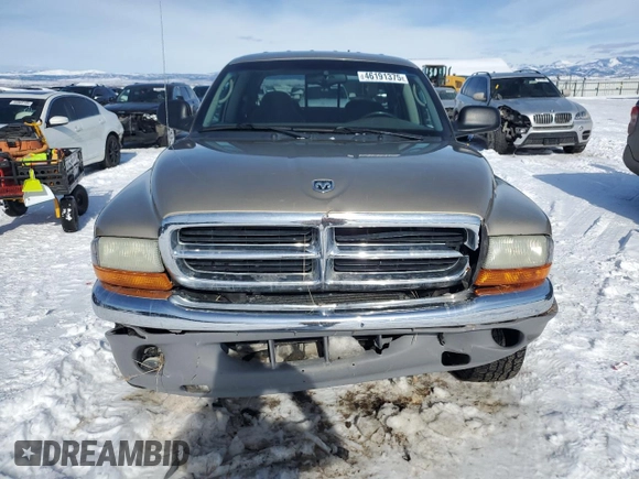 2003 Dodge Dakota SLT with VIN 1D7HG48N03S100510, listed as a Copart auction lot 46191375 with 174,849 mi miles and Clean Title. Bid and sale history available at carsss.com. Image 5.