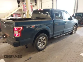 2018 Ford F-150 XL with VIN 1FTEW1EPXJKE93689, listed as a IAAI auction lot 41710693 with 117,065 mi miles. Bid and sale history available at carsss.com. Image 4.