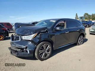 2019 Acura MDX Technology z VIN 5J8YD4H51KL020582, wystawiony jako Copart lot #56406715 z przebiegiem 54 345 mil mil oraz Szkoda całkowita • Salvage title. Historia ofert i sprzedaży dostępna na DreamBid. Obrazek 1.