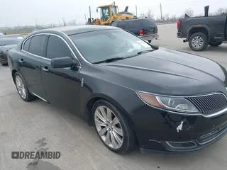 2013 Lincoln MKS EcoBoost with VIN 1LNHL9FT6DG607531, listed as a IAAI auction lot 41813210 with 196,989 mi miles. Bid and sale history available at carsss.com. Image 1.