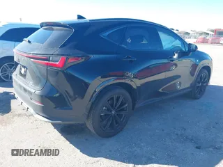2022 Lexus NX with VIN JTJKGCEZ5N2001067, listed as a IAAI auction lot 41429124 with 35,440 mi miles. Bid and sale history available at carsss.com. Image 4.
