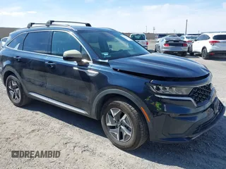 2021 Kia Sorento S with VIN KNDRG4LG5M5057404, listed as a IAAI auction lot 42170297 with 108,623 mi miles and . Bid and sale history available at DreamBid. Image 1.