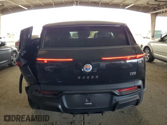 2023 Fisker Ocean One с VIN VCF1ZBU24PG003731, выставлен на аукционе Copart как лот 50658225 с пробегом 21 000 миль миль и Списание • Salvage title. История ставок и продаж доступна на DreamBid. Изображение 6.