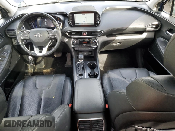 2020 Hyundai Santa Fe Limited with VIN 5NMS5CAA1LH144132, listed as a Copart auction lot 49504785 with 91,704 mi miles and Salvage Title. Bid and sale history available at carsss.com. Image 8.