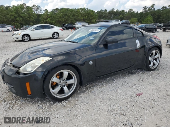 2008 Nissan 350Z Touring z VIN JN1BZ34E58M751270, wystawiony jako Copart lot #72465074 z przebiegiem 86 559 mil mil oraz Czysty tytuł • Clean title. Historia ofert i sprzedaży dostępna na DreamBid. Obrazek 1.
