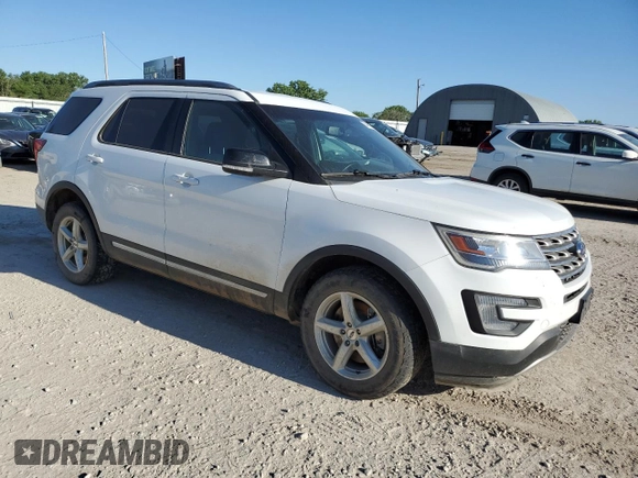 2017 Ford Explorer XLT with VIN 1FM5K8D88HGC89934, listed as a Copart auction lot 55481065 with 168,940 mi miles and Clean Title. Bid and sale history available at carsss.com. Image 4.