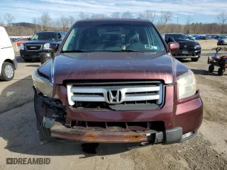 2007 Honda Pilot EX-L with VIN 2HKYF18587H501576, listed as a Copart auction lot 48553955 with 178,796 mi miles and Clean Title. Bid and sale history available at carsss.com. Image 5.