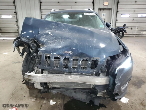 2021 Jeep Cherokee Limited with VIN 1C4PJMDX8MD110660, listed as a Copart auction lot 89346725 with 33,523 mi miles and Salvage Title. Bid and sale history available at carsss.com. Image 5.