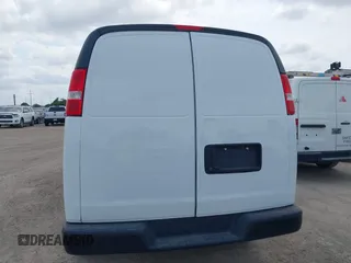2023 Chevrolet Express Cargo Van with VIN 1GCWGAFP5P1192004, listed as a IAAI auction lot 42060862 with 31,706 mi miles. Bid and sale history available at carsss.com. Image 16.