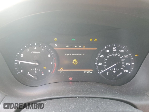 2018 Genesis G80 3.8L z VIN KMHGN4JE8JU250299, wystawiony jako Copart lot #53233385 z przebiegiem 87 385 mil mil oraz Szkody całkowita. Historia ofert i sprzedaży dostępna na DreamBid. Obrazek 9.