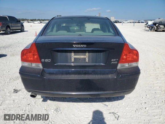 2005 Volvo S60 with VIN YV1RH592652464532, listed as a Copart auction lot 45497205 with 141,044 mi miles and Clean Title. Bid and sale history available at carsss.com. Image 6.