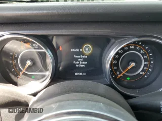2021 Jeep Wrangler Unlimited Sahara Altitude с VIN 1C4HJXEM0MW655802, выставлен на аукционе Copart как лот 53337225 с пробегом 48 130 миль миль и Списание • Salvage title. История ставок и продаж доступна на DreamBid. Изображение 9.