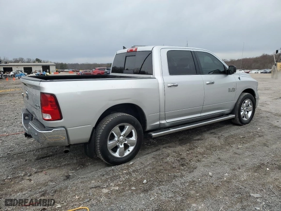 2017 Ram 1500 Big Horn with VIN 1C6RR7LG5HS727351, listed as a Copart auction lot 46856745 with 135,261 mi miles and Salvage Title. Bid and sale history available at carsss.com. Image 3.
