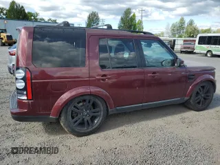 2016 Land Rover LR4 HSE Lux with VIN SALAK2V63GA790401, listed as a Copart auction lot 61655285 with 77,804 mi miles and Clean title. Bid and sale history available at DreamBid. Image 3.