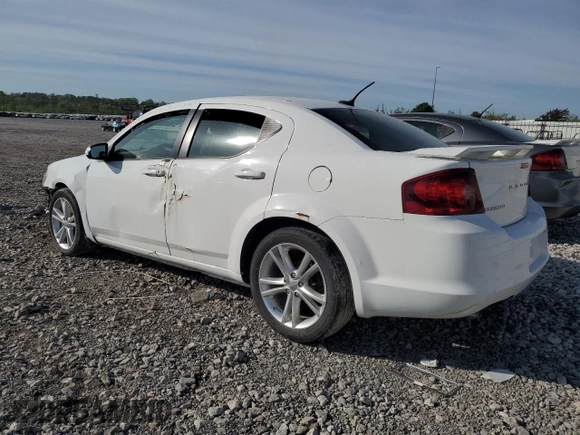 2014 Dodge Avenger SXT with VIN 1C3CDZCG8EN176338, listed as a Copart auction lot 52930355 with 76,836 mi miles and Clean title. Bid and sale history available at DreamBid. Image 2.
