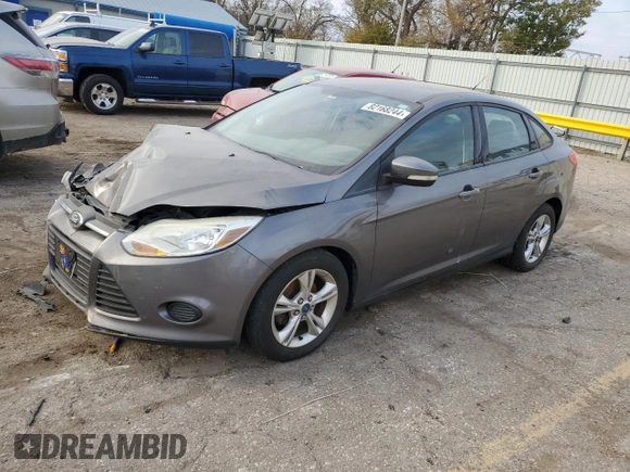 2013 Ford Focus SE with VIN 1FADP3F27DL115650, listed as a Copart auction lot 47057745 with 161,360 mi miles and Salvage Title. Bid and sale history available at carsss.com. Image 1.