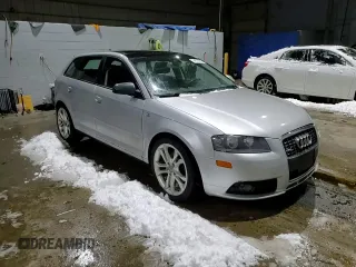 2008 Audi A3 S-Line with VIN WAUKD78P88A104973, listed as a Copart auction lot 44370765 with 209,088 mi miles and Salvage Title. Bid and sale history available at carsss.com. Image 11.