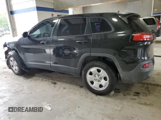 2016 Jeep Cherokee Sport with VIN 1C4PJMAB9GW121474, listed as a Copart auction lot 62475455 with 128,939 mi miles and Salvage title. Bid and sale history available at DreamBid. Image 2.