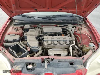2002 Honda Civic LX with VIN 1HGEM21532L022237, listed as a Copart auction lot 46659315 with 0 mi miles and Clean Title. Bid and sale history available at carsss.com. Image 11.