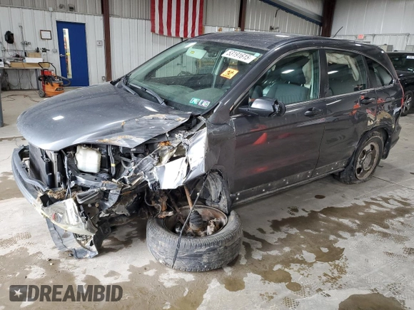 2011 Honda CR-V LX with VIN 5J6RE4H34BL039412, listed as a Copart auction lot 53191615 with 0 mi miles and Salvage Title. Bid and sale history available at carsss.com. Image 1.