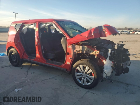 2020 Kia Soul S with VIN KNDJ23AU4L7057590, listed as a Copart auction lot 88849535 with 72,788 mi miles and Salvage Title. Bid and sale history available at carsss.com. Image 4.