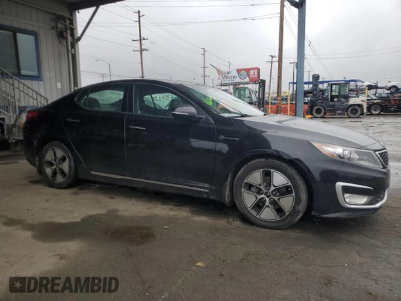 2012 Kia Optima Hybrid with VIN KNAGM4AD3C5033851, listed as a Copart auction lot 45104815 with 85,645 mi miles and Salvage Title. Bid and sale history available at carsss.com. Image 4.