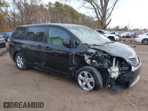 2016 Toyota Sienna L with VIN 5TDZK3DC7GS721298, listed as a IAAI auction lot 41727005 with 169,282 mi miles and . Bid and sale history available at DreamBid. Image 13.