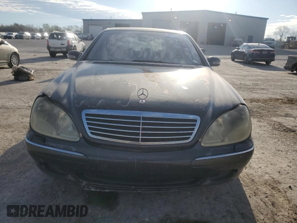 2002 Mercedes-Benz S-Class 5.0L with VIN WDBNG75J42A282103, listed as a Copart auction lot 50772425 with 150,864 mi miles and Clean Title. Bid and sale history available at carsss.com. Image 5.