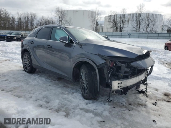 2023 Lexus RX 350h with VIN 2T2BBMCA4PC010296, listed as a Copart auction lot 46151765 with Not Provided miles and Salvage Title. Bid and sale history available at DreamBid. Image 4.